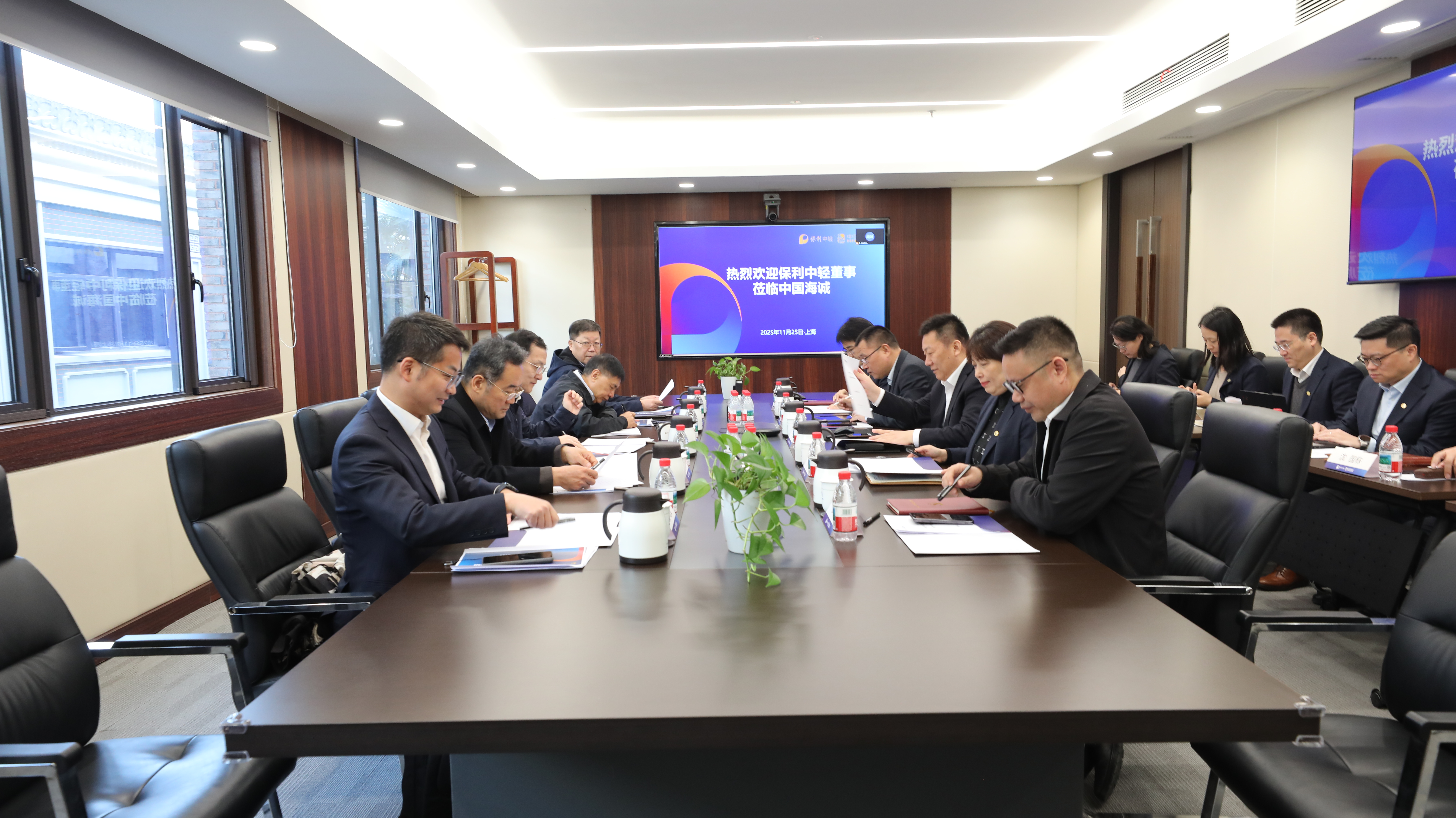 保利中轻外部董事一行调研中国海诚