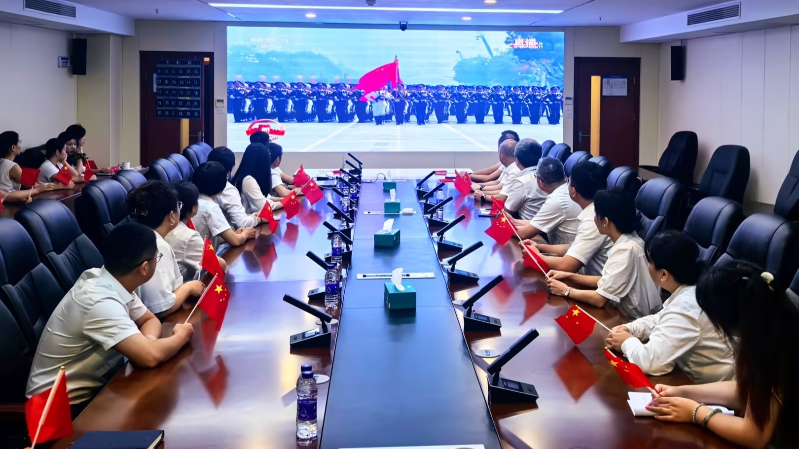 铭记历史 开创未来 | 中国海诚集中收看纪念中国人民抗日战争暨世界反法西斯战争胜利80周年大会